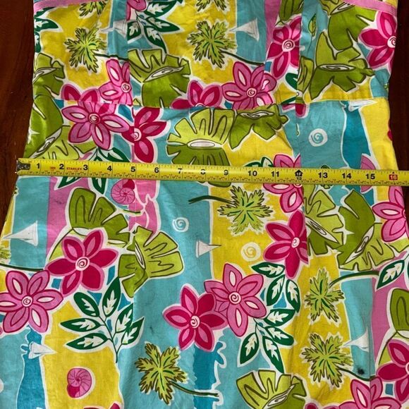 Courtenay floral/seashore adj spaghetti strap summer dress - Picture 8 of 13